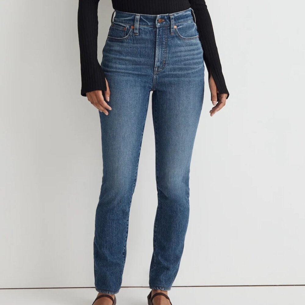 NEW NWT! VINTAGE 1980s GITANO JEANS HIGH RISE TAPERED MOM JEANS 10 kid/24 women